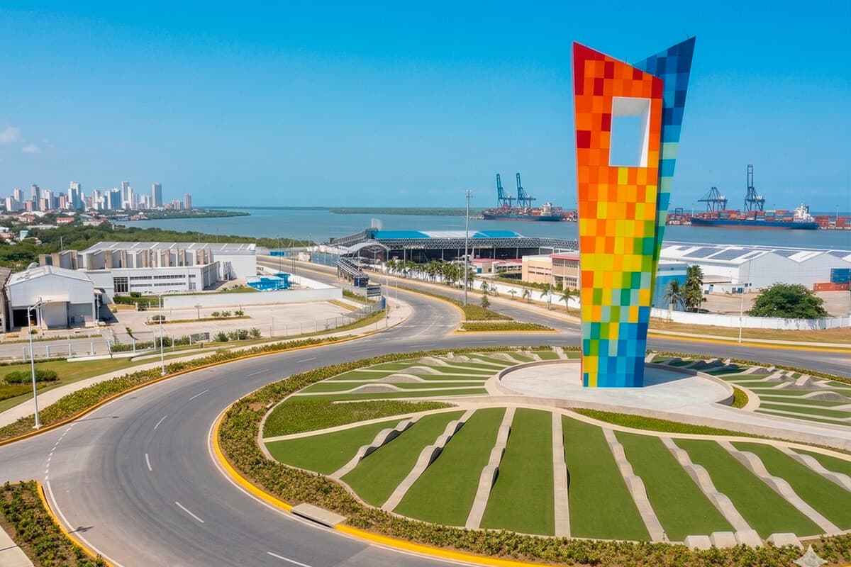 Transporte ejecutivo Barranquilla - vista ciudad y Aeropuerto Ernesto Cortissoz (BAQ)