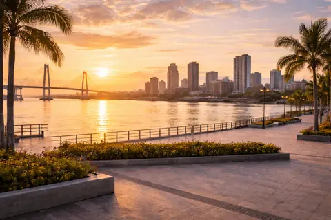 Transporte ejecutivo Barranquilla - vista ciudad y Aeropuerto Ernesto Cortissoz (BAQ)