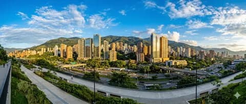Transporte ejecutivo Medellín - vista ciudad y Aeropuerto José María Córdova (MDE)