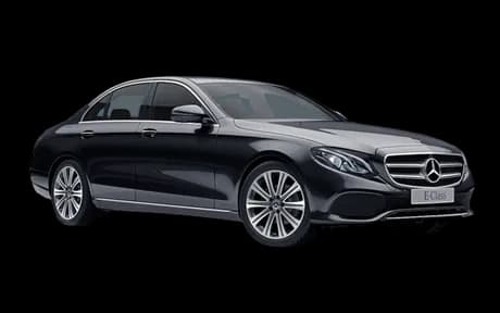 Sedán premium Mercedes Benz E-Class - transporte VIP Colombia
