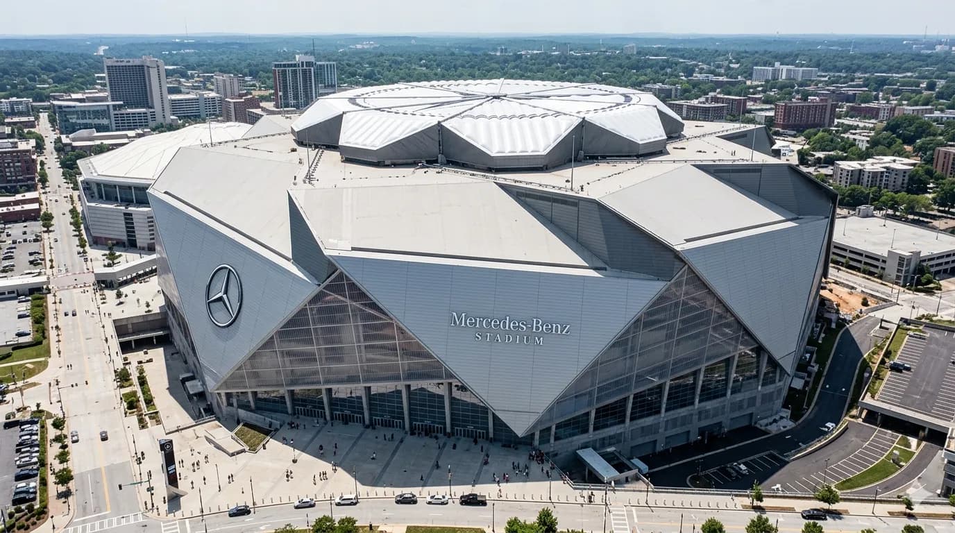 Mundial 2026 en Atlanta — Transporte Ejecutivo al Mercedes-Benz Stadium