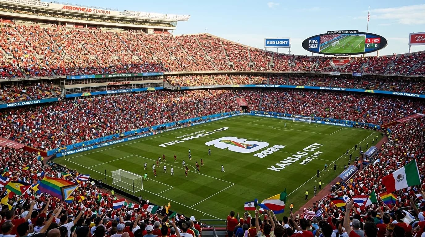Mundial 2026 en Kansas City — Transporte VIP al Arrowhead Stadium