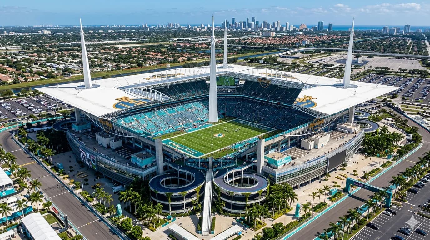 Mundial 2026 en Miami — Transporte Ejecutivo al Hard Rock Stadium